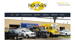 Desktop Screenshot of noonanelectricalservices.com